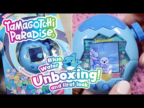 Видео: Распаковка НОВОГО Тамагочи Paradise Blue Water