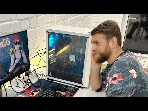 Видео: Самый БЕШЕННЫЙ проц за 77000 рублей в ПЕРВОМ ПК HappyPC! 🔥🔥🔥
