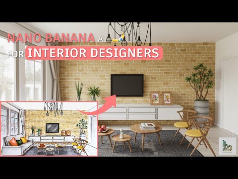 Видео: 10 потрясающих способов использования искусственного интеллекта Nano Banana для дизайнеров интерьера