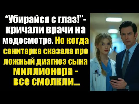 Видео: “Убирайся с глаз!” – кричали врачи на консилиуме. Но когда санитарка сказала про ложный диагноз сына