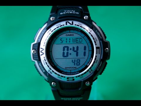 Видео: Casio SGW-100-1V | Обзор и настройка (на русском) | Купить со скидкой