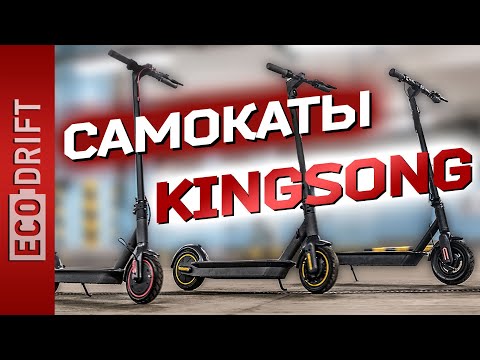 Видео: Обзор электросамокатов KINGSONG - какой лучше выбрать? (N10,  N10 Plus, X1 Max или X1 Pro)