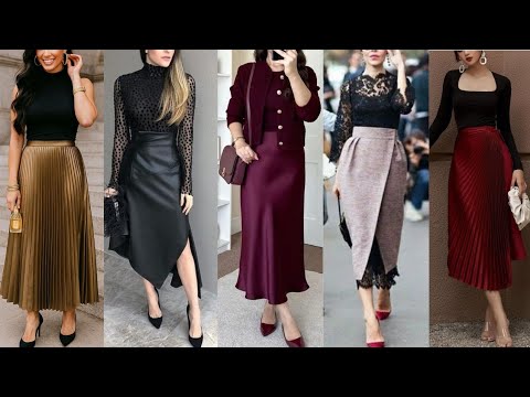 Видео: Очень элегантная юбка и блузка/Модные платья, которые всегда в тренде/Платья-юбки для вашего меро...