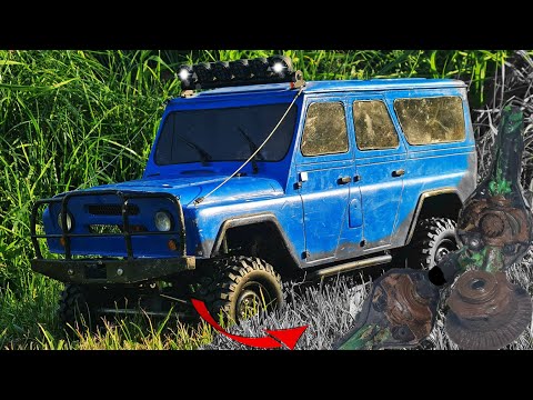 Видео: 10 лет эксплуатации УАЗа. Полный разбор, смотрим, что внутри!😮Axial SCX10 4x4