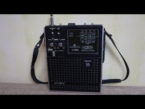 Видео: Sony ICF-5500M. Вещица в себе