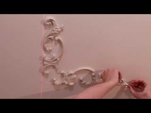 Видео: Монтаж лепнины