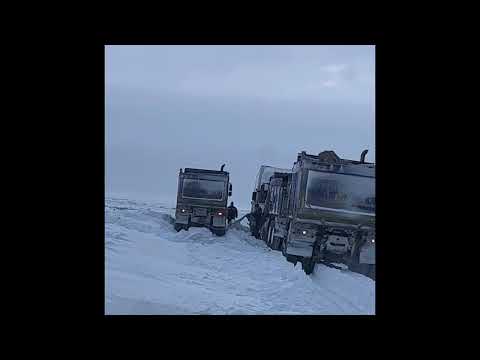 Видео: МАТ! Выехали в метель в -20! Застряли на зимнике Нарьян-Мар - Усинск