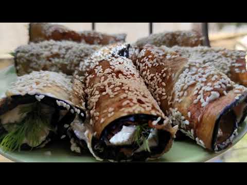 Видео: рулет из баклажанов / eggplant roll