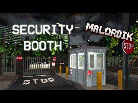 Видео: Поохранял будучку ▶ Инди хоррор Security Booth