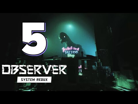 Видео: Прохождение Observer: System Redux #5 - Кошмары в ее/моей голове