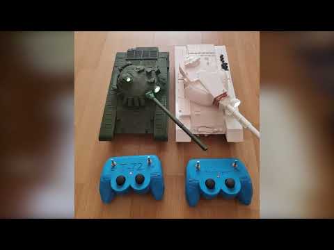 Видео: Радиоуправляемый танк на 3д принтере (Т-34, Т-72, Conqueror)