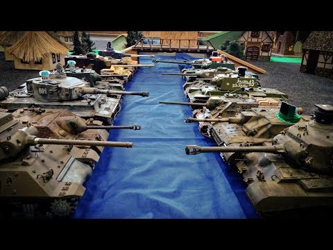 Видео: Танковый Бой на Радиоуправлении "Битва за Белгород"