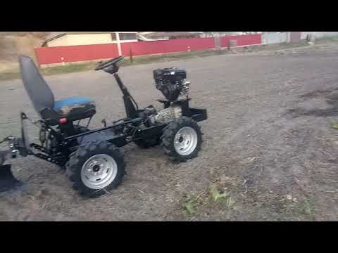 Видео: ПЛУГ ДВУХ КОРПУСНЫЙ для мини трактора