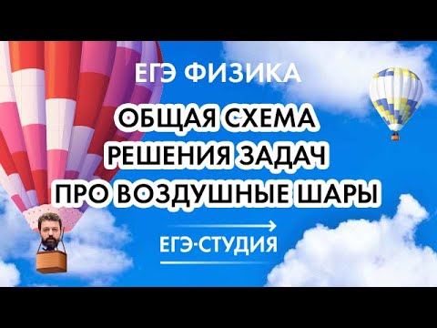 Видео: Общая схема решения задач про воздушные шары на ЕГЭ по физике 2021. Разбор от эксперта ЕГЭ-Студии
