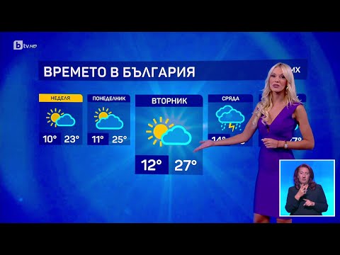 Видео: BTV Времето (21.09.2024 г. – централна емисия)