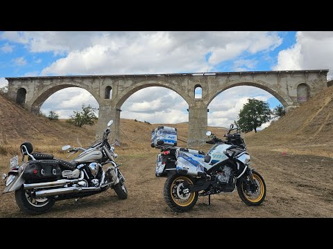 Видео: Cfmoto 800mt explore, обзор и Веселовский мост. 