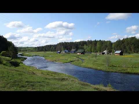 Видео: Шлина -Лычково на велосипеде, первый день 20.05.23