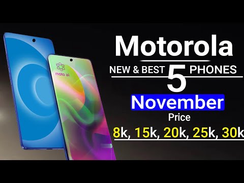 Видео: 5 лучших новых телефонов Motorola! Все цены 2025 года