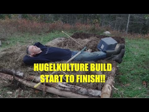 Видео: Как построить приподнятую грядку в стиле хюгелькультур