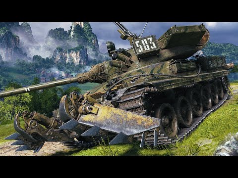 Видео: TVP T 50/51 - Барабан которого боятся все!!! Worlad of Tanks