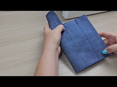 Видео: 👖✂️ Очень просто сшить Кошелёк из старых джинсов  — за 10 минут!
