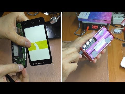 Видео: ПАРА ПРОСТЫХ РЕМОНТОВ /  Смартфон Alcatel и Powerbank Dexp