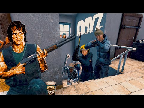 Видео: МЕНЯ АТАКУЕТ ВЕСЬ СЕРВЕР РАДИ БАНКИ БОБОВ! Dayz