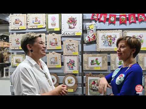 Видео: Новинки от компании М.П.Студия на выставке «Формула Рукоделия» осенью 2023