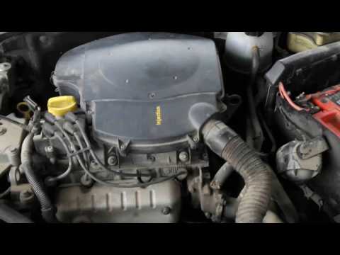 Видео: Renault Clio 1,4 - Зависание оборотов