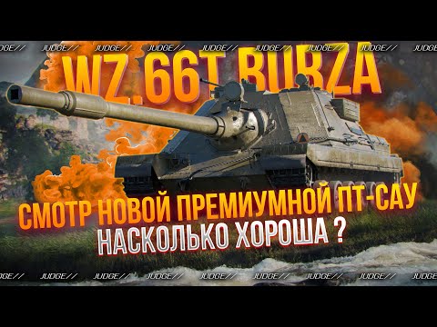 Видео: WZ 66T BURZA - СМОТР НОВОЙ ПТ-САУ - НАСКОЛЬКО ИГРАБЕЛЬНА ?