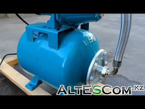 Видео: Ежекторна хидрофорна система  - позволява засмукване на вода от пълбочина 15- 35  м