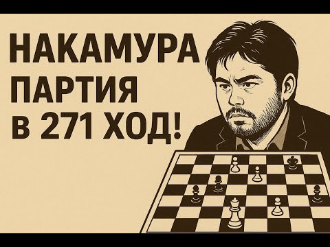 Видео: Рыбка (компьютерная программа) -  Накамура. Партия в 271 ход!