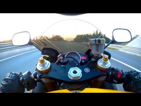 Видео: yamaha r6 максимальная скорость