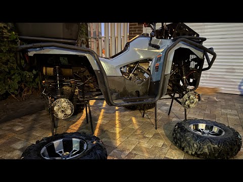 Видео: Замена масла квадроцикл SUMAHAO 400 4x4 и его подобных клонах🦾