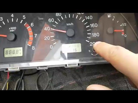 Видео: корректировка (смотка) пробега ваз,нива VDO