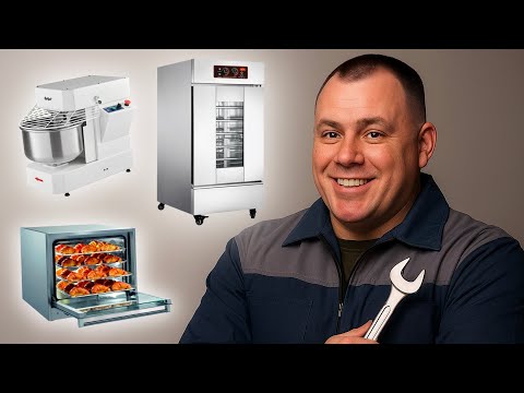 Видео: ОБОРУДОВАНИЕ ПЕКАРНИ. Тестомес, расстоечный шкаф, конвенционная печь