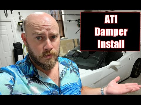 Видео: Установка ATI Super Damper на Corvette C6