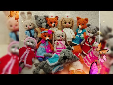 Видео: Вязовлог. Готовые игрушки в наличии.