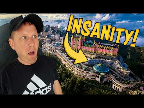 Видео: Вьетнамский Диснейленд на вершине горы: холмы Бана, Дананг