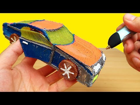 Видео: 3D РУЧКА! Рисую Спортивный Автомобиль!