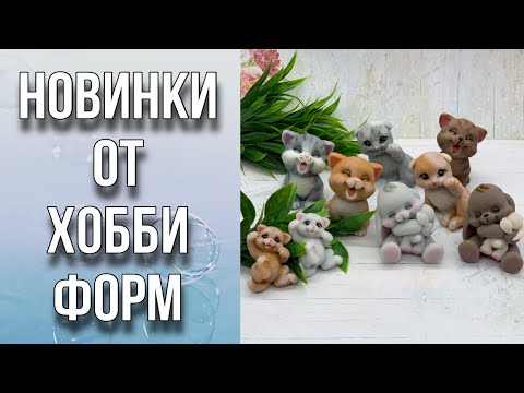 Видео: Обзор новых форм от Хобби Форм/Заливка и тонировка/Рисуем глазки/Чем рисовать на мыле/Мыловарение