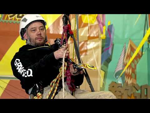 Видео: IRATA Уровень 1 – Базовый подъем и спуск