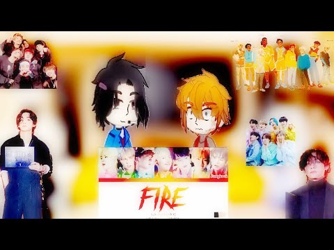Видео: реакция Всё Ради Игры на Нила это Тэхён. all for the game react to BTS FIRE