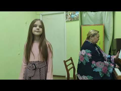 Видео: "Голубка" (муз. Л.Горової, сл. Н.Кравченко) - Баклан Анна, 9 років, Волочиська ДШМ