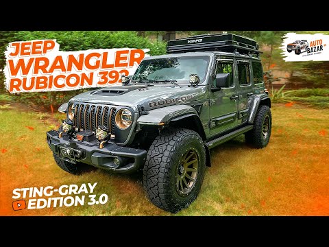 Видео: Готовый к бездорожью Wrangler Sting-Gray Edition 3.0: тюнинг Jeep Wrangler 392 | Авто в наличии!