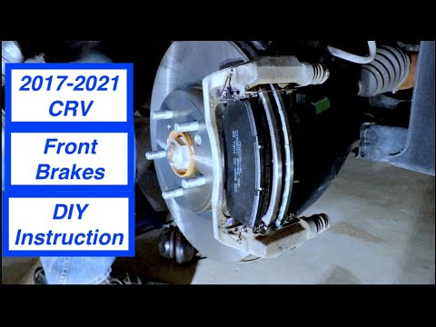 Видео: Как заменить ПЕРЕДНИЕ тормоза | Honda CRV 2017-2021