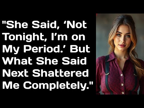 Видео: «Она сказала: „Не сегодня, у меня месячные“. Но то, что она сказала дальше, меня просто убило...»...