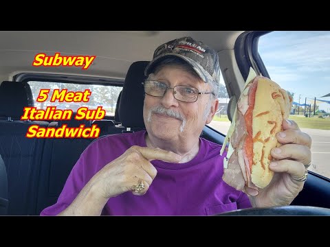 Видео: Вкусовой тест сэндвича Subway 5 Meat Italian Sub. Оценка. Насколько он хорош?