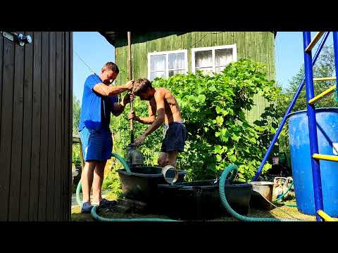 Видео: Абиссинская скважина. СНТ осталось без воды.