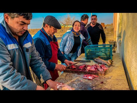 Видео: УЗБЕКИСТАН 2023! Как УЗБЕКИ Жарят рыбу ? Наш КРУПНЫЙ улов ! РЫБА ПО МАМИНОМУ РЕЦЕПТУ.